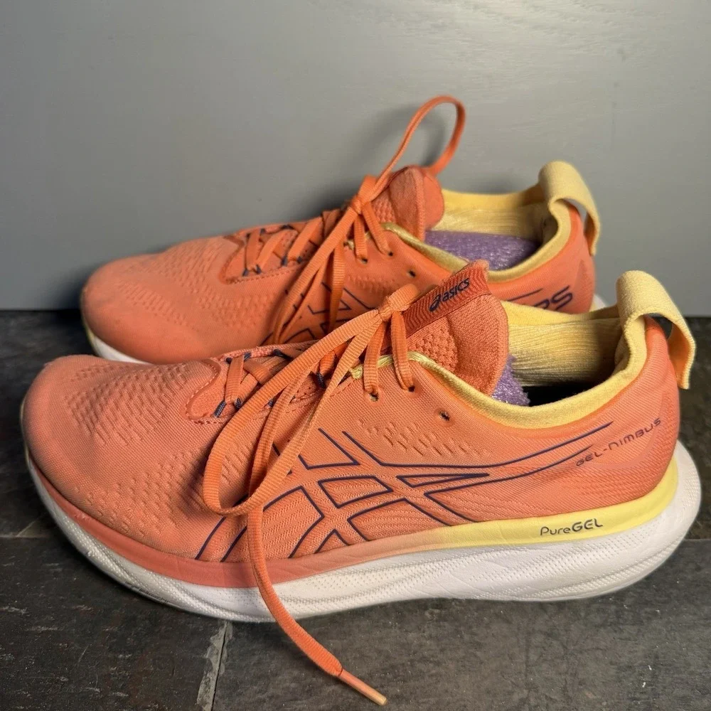ASICS Gel Nimbus 25 Women's Running Shoes Size 9.5 PureGEL Gel Nimbus Ff Pink